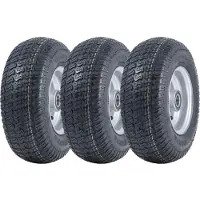 Parnells 13x5.00-6 Grasmaaierbanden &amp; Velgen Wanda P332, 20mm 6304 Lagers (set van 3)