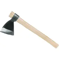 Rinaldi Scure Tipo Genova , artikel 314 - maat 00 - gewicht 400 gram - handvat van hout, lengte 45 cm