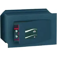 Stark Veiligheidskluis met sleutel, model 800 Alp, afmetingen 18 x 26 x 15 cm (2 categorieën)