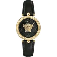 Versace Horloge, VECQ00818, Zwart