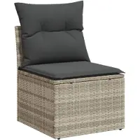 vidaXL Tuinbank Set 8 st 7-Aantal zitplaatsen