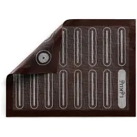 Lékué Bakmat Microgeperforeerd, Bakpapier, Bruin