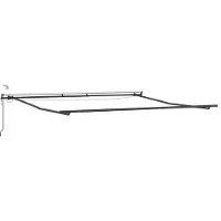 vidaXL Zonnescherm Frame Antraciet 500 × 350 cm Aluminium
