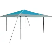vidaXL Luifel Tent Blauw 395 x 395 x 251 cm Stof