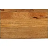 vidaXL Tafelblad met natuurlijke rand 50x20x2,5 cm massief mangohout