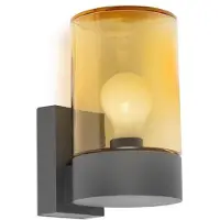 Faro Wandlamp buiten Kila, alu / grijs / zink, Aluminium, Modern, Wandlamp buiten