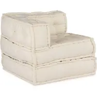 vidaXL Modulebankeenheid 2 pcs Stof Crèmekleurig 140 x 70 x 56 cm