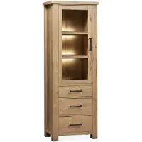 Maxfurn Vitrinekast Newcastle Klein - Lamulux - Barley -