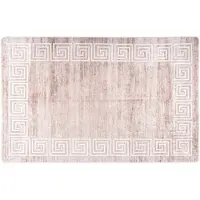 vidaXL Hoofdbord met randen 93x16x118/128 cm stof lichtgrijs