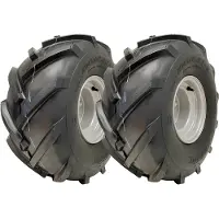 Parnells 20x10.00-8 Open Center P328 wielen en velggegoten rotovator 100 mm PCD (set van 2)