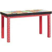 vidaXL Bijzettafel 2 st Multikleur 90 x 40 x 50 cm