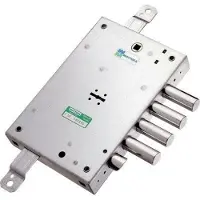 Mottura Drievouds slot, geschikt voor veiligheidsdeuren, met oplegplaat en schoot, model DM Blindate 52571/28 - 63 mm (52571ROMS 36)