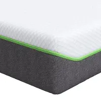 vidaXL Matras Wit en Grijs 140 x 190 cm Jacquard stof