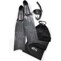 C4 Storm+martian+mistral Soft+mesh Bag Spearfishing Set Grijs EU 38-39