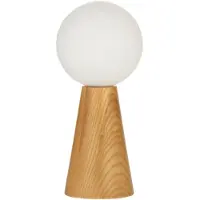 Pauleen Tafellamp Woody Soul, hout licht, Woon-/ Eetkamer, Hout, Jong wonen, Tafellamp