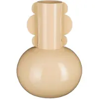 Mica Decorations Boyd Vaas - H36 x Ø25 cm - Metaal - Beige