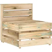vidaXL 10-delige Loungeset met kussens poly rattan bruin