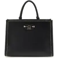 GUESS Handtas 'Anadela 3 Comp Satch' zwart