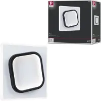 Paulmann 71164 LED-wandlamp LED vast ingebouwd 13 W LED Wit, Zwart