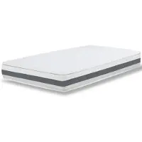 THE WHITE STONE Pocketveringmatras - - 130x190 - 20cm - Medium Hard - Orthopedisch