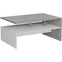 Vicco Amato Salontafel – 90 x 52.6 cm Beton/Wit