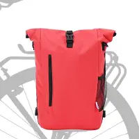 vidaXL Fietstas Rood 31 x 13 x 58 cm Polyester