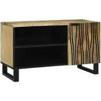 vidaXL TV Eenheden 80 x 33 x 46 cm Bruin Bewerkt hout