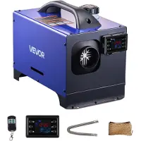 Vevor Dieselverwarming/luchtverwarmer 8 kW DC 12 V/24 V Draagbare standverwarming met afstandsbediening