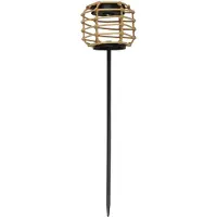 Arti Casa Tuinverlichting op Zonneenergie – Tuinfakkels met Warm Wit Licht – Weerbestendige Solar Lamp met Vlammeneffect – Tuinlantaarn op Zonne-energie – LED Buitenlamp