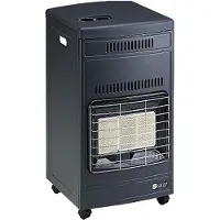 Sicar Gasgestookte infraroodverwarming met ventilator, model 'EURO 92T', 4200 Watt