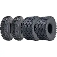 Parnells 22x11.00-9 &amp; 21x7.00-10 Slasher ATV Quad banden Road Legal 6-ply (set van 2 &amp; 2)