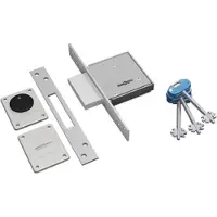 Securemme Insteekslot, dubbele kaart, '2000' serie, E50 - 4 stuks - Doos 102x73 mm