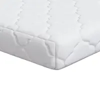vidaXL Matras Wit 60 x 120 cm Jacquard stof
