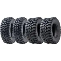 Parnells 27x9.00R14 & 27x11.00R14 ATV-banden, 8-laags OBOR Terrarex, goedgekeurd voor de openbare weg (set van 2 & 2)