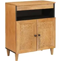 vidaXL Dressoir Lichtbruin 33.5 x 60 x 75 cm