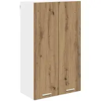 vidaXL Hangkast Artisan Eiken 60 x 31 x 100 cm Bewerkt hout