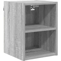 vidaXL Hangkast Grijs Sonoma 30 x 29,5 x 40 cm Bewerkt hout