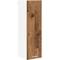 vidaXL Hangkast Oudhout 30 x 31 x 100 cm Bewerkt hout