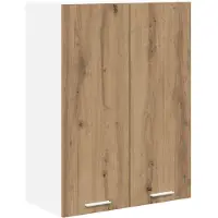 vidaXL Hangkast Artisan Eiken 60 x 31 x 80 cm Bewerkt hout