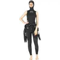 Mares Flexa 3 Mm Hooded Thermal Vest Zwart 4 Vrouw
