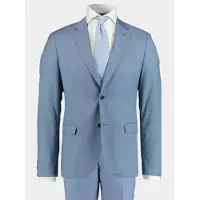 Bos Bright Blue Kostuum toulon suit drop 8 221028to12sb/210 light blue