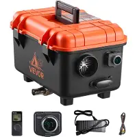 Vevor Diesel Luchtverwarmer 5-8KW DC 12 V/24 V Draagbare Standkachel (Alles-in-één) met Afstandsbediening en LCD-scherm