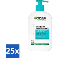 Garnier 25 x - Pure Active - Gezichtsreiniger - Hydraterend - 250 ml - Gezichtsreiniger - Hydraterend - Zuivere Huid - Huidbarrière - Hyaluronzuur