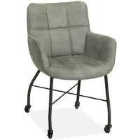 MX Sofa Eetkamerstoel Maud - Microvezel - Grey - MxSofa