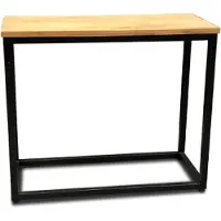 WGXL Collection Sidetable Lola - Teakhout - Metaal - Rechthoek -