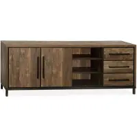 Maxfurn Dressoir Vasto - Groot - Meubelpanelen - Espresso -