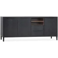 Maxfurn Dressoir Gamma - Lamulux - Old piano - Old teak -