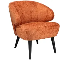WGXL Collection Fauteuil Scott - Stof Fusion - Copper -