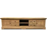 WGXL Collection TV Meubel Duncan - Teakhout - 220 cm -