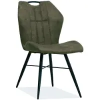 MX Sofa Eetkamerstoel Scala - Microvezel - Mossgroen - MxSofa